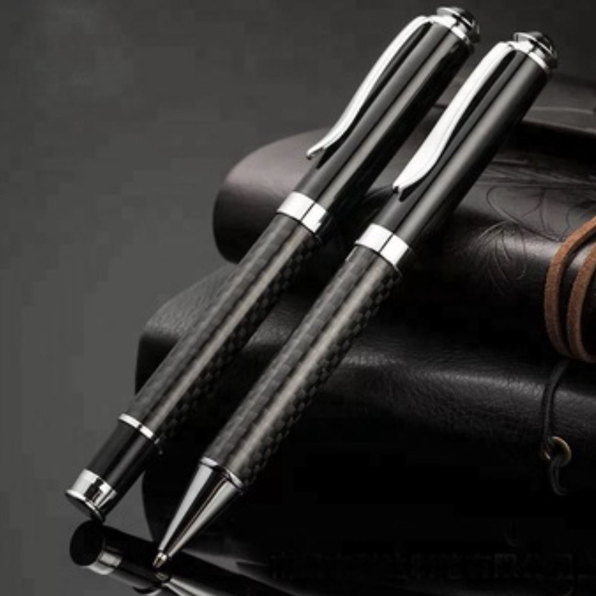 Executive Carbonite Metal Roller Pen